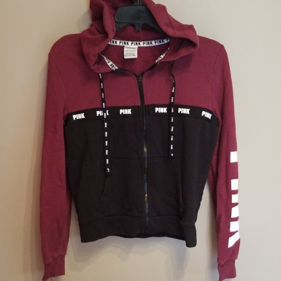 PINK Victoria's Secret Tops - PINK VS zip up hoodie
